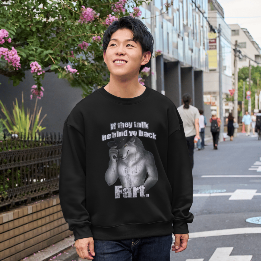 Aura Aesthetics™ 'If They Talk Behind Yo Back, Fart' T-Shirt