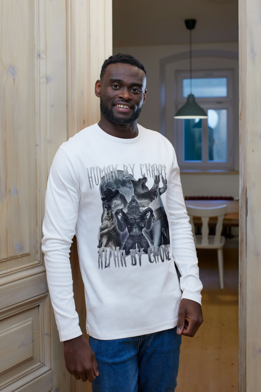 Aura Aesthetics™ 'Human by Chance, Alpha by Choice' T-Shirt